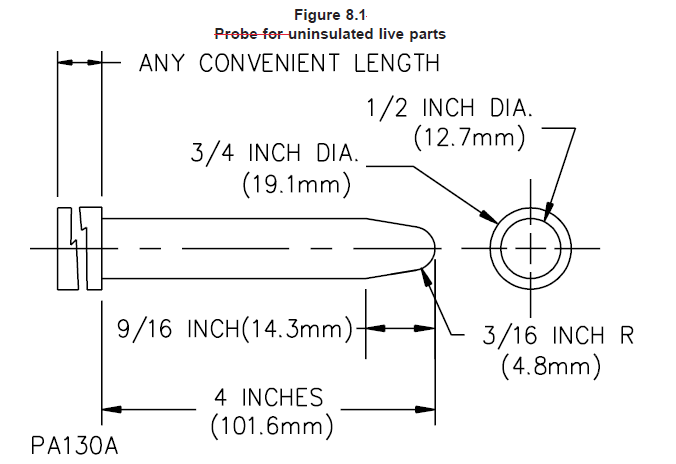 PA130A试验探棒