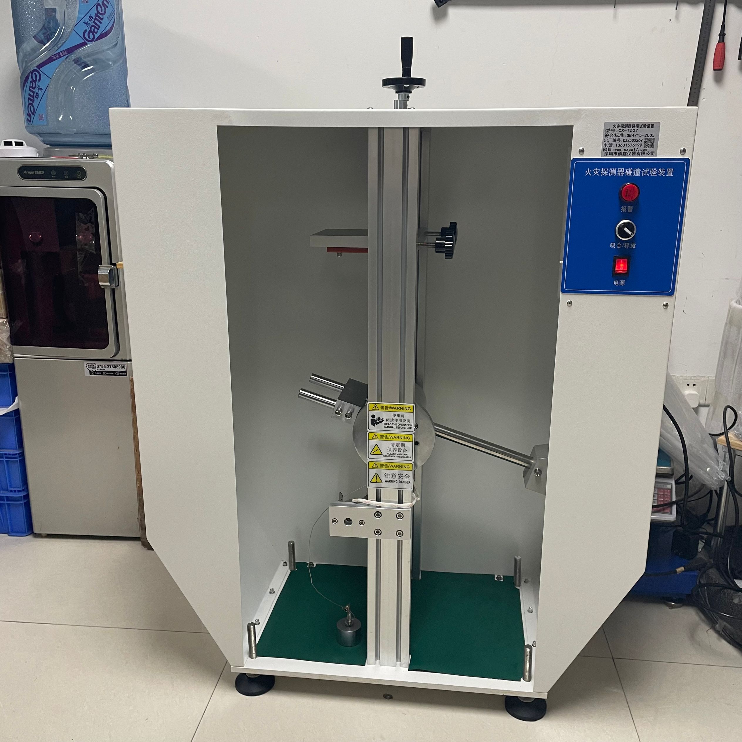 火灾探测器碰撞试验装置