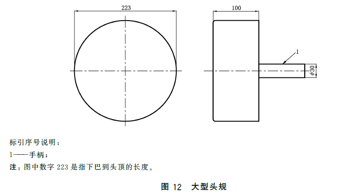 GB28007标准图12 大型头规